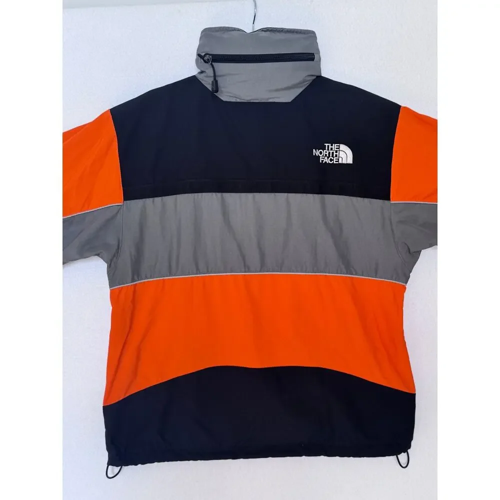The North Face Steep Tech 2009 Ski Jacket XL Orange Gray Black Gorpcore